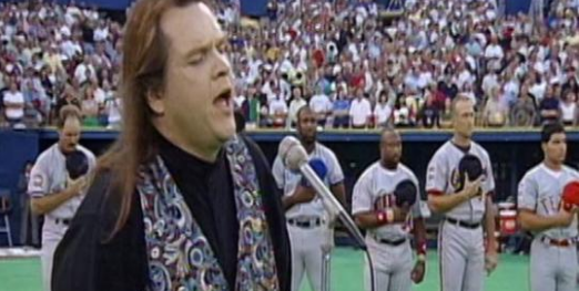 When Meat Loaf showed everyone how the National Anthem should be sung